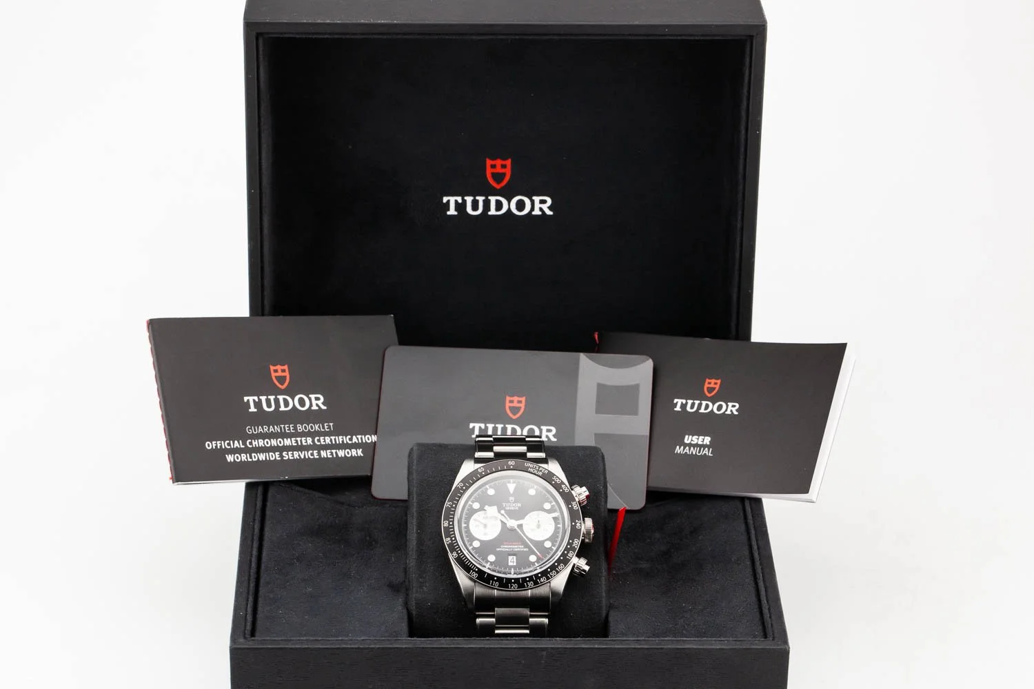 Tudor Black Bay Chrono 41mm Black 79360N — Watch Exchange Co.